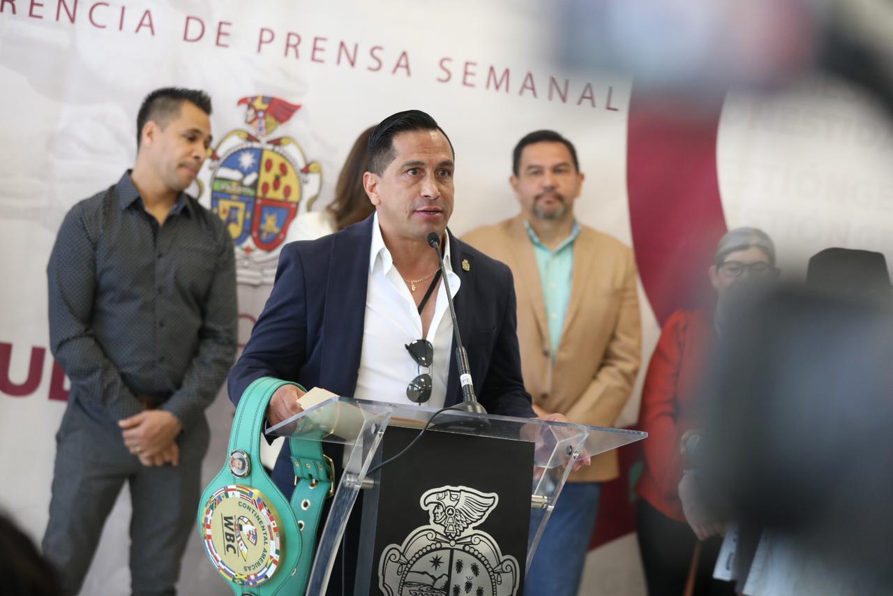 Anuncian pelea de leyendas del boxeo en Juárez a benefició del DIF Municipal
