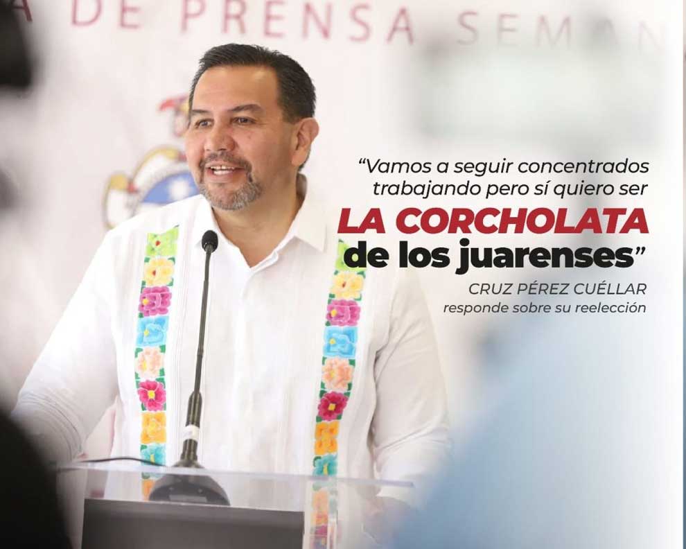 “Yo quisiera ser la corcholata de los juarenses”: Cruz Pérez Cuéllar