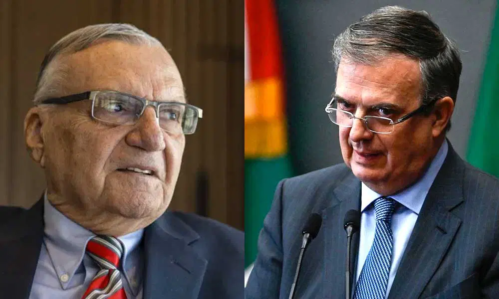 Joe Arpaio, antiguo sheriff de Estados Unidos, denuncia a Marcelo Ebrard por difamación