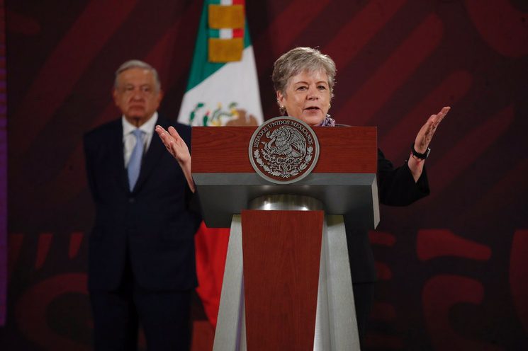 México reiteró su inconformidad a EE. UU. por muro de boyas flotantes en el Río Bravo