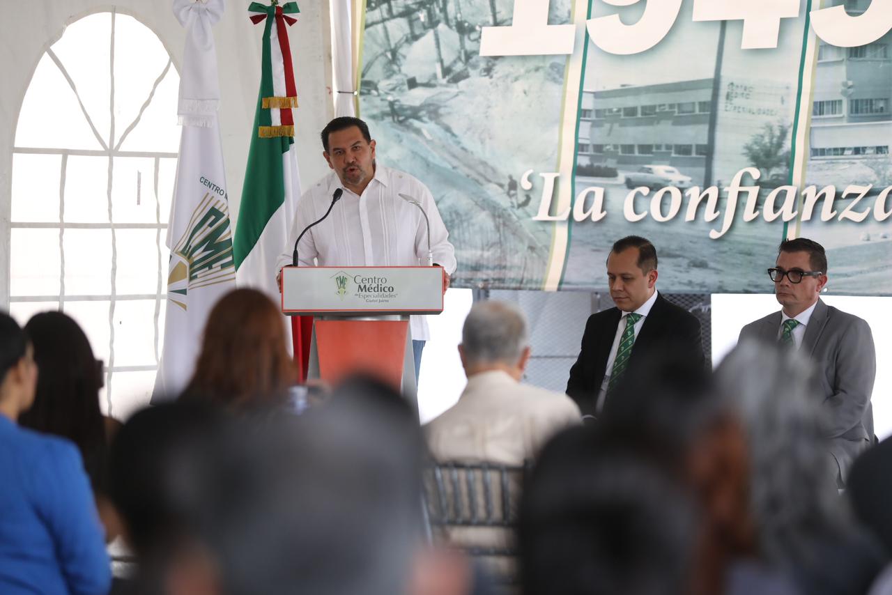 Agradece alcalde inversión del Centro Médico de Especialidades en beneficio de los juarenses