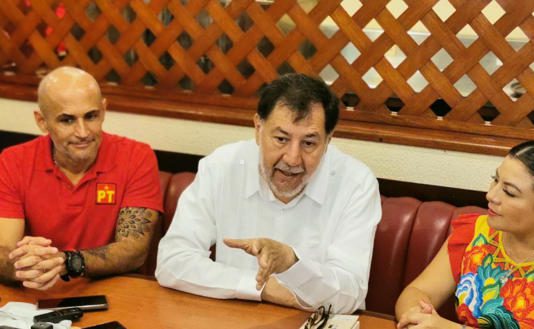 Fernández Noroña afirma que hay una “campaña de Estado” que favorece a Sheinbaum