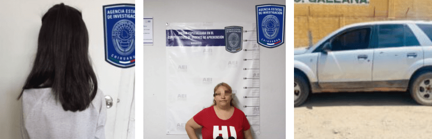 Detenida en flagrancia por presunta sustracción de menores en Nuevo Casas Grandes