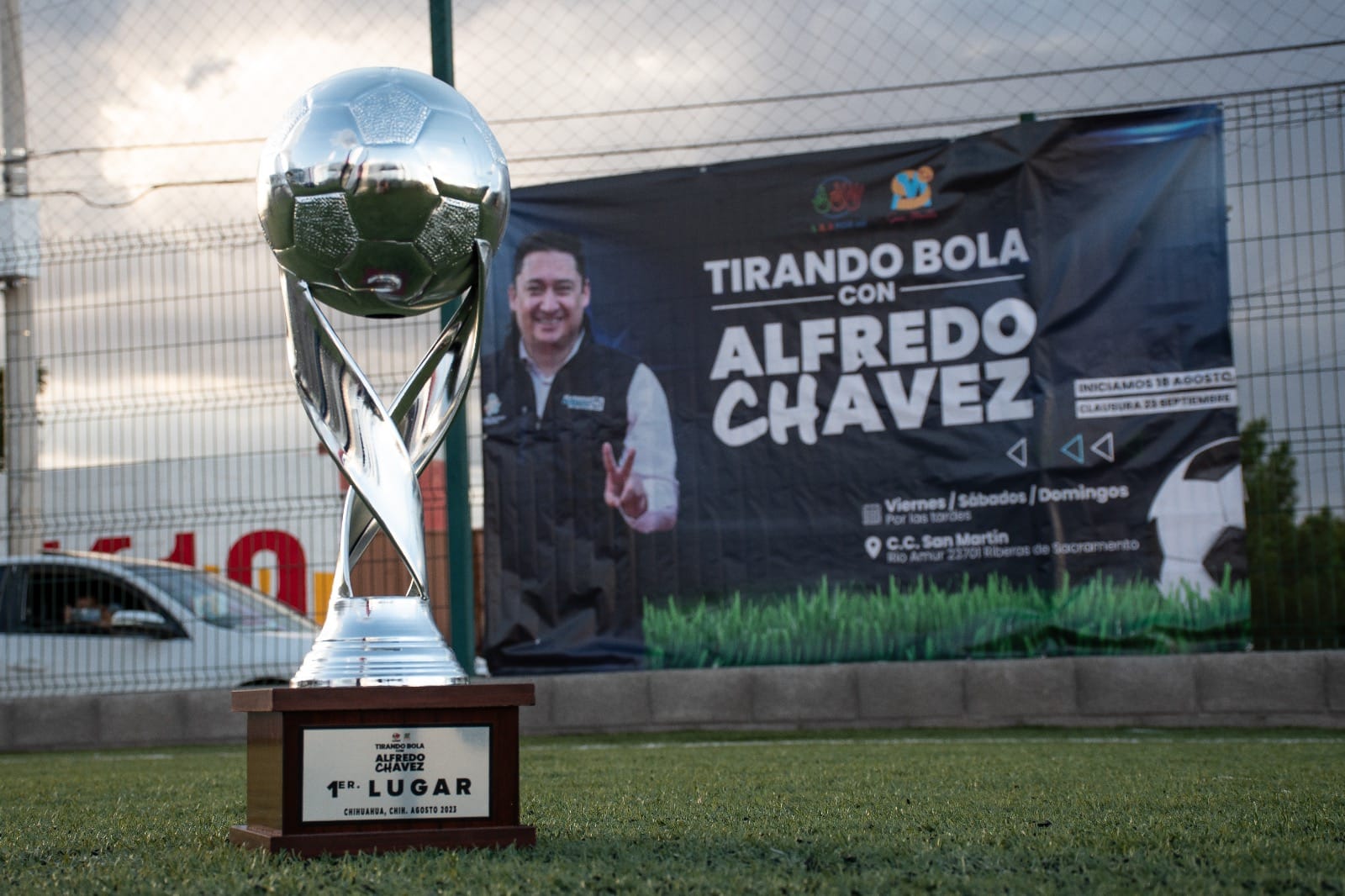 Impulsa Alfredo Chávez el deporte juvenil en Riberas de Sacramento con el Torneo Mixto de fútbol