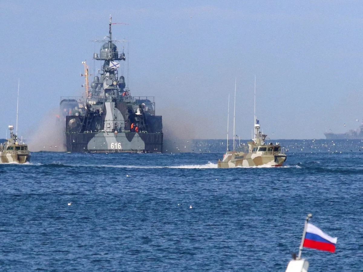 Ucrania alerta de que la amenaza es “extremadamente alta” en el mar Negro ante el aumento de buques rusos