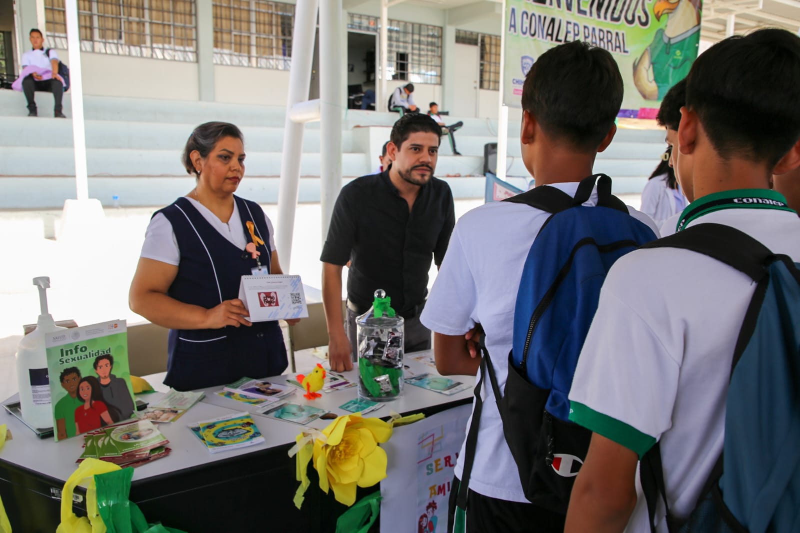 Realiza CONALEP Feria de la Salud Física y Mental en Parral