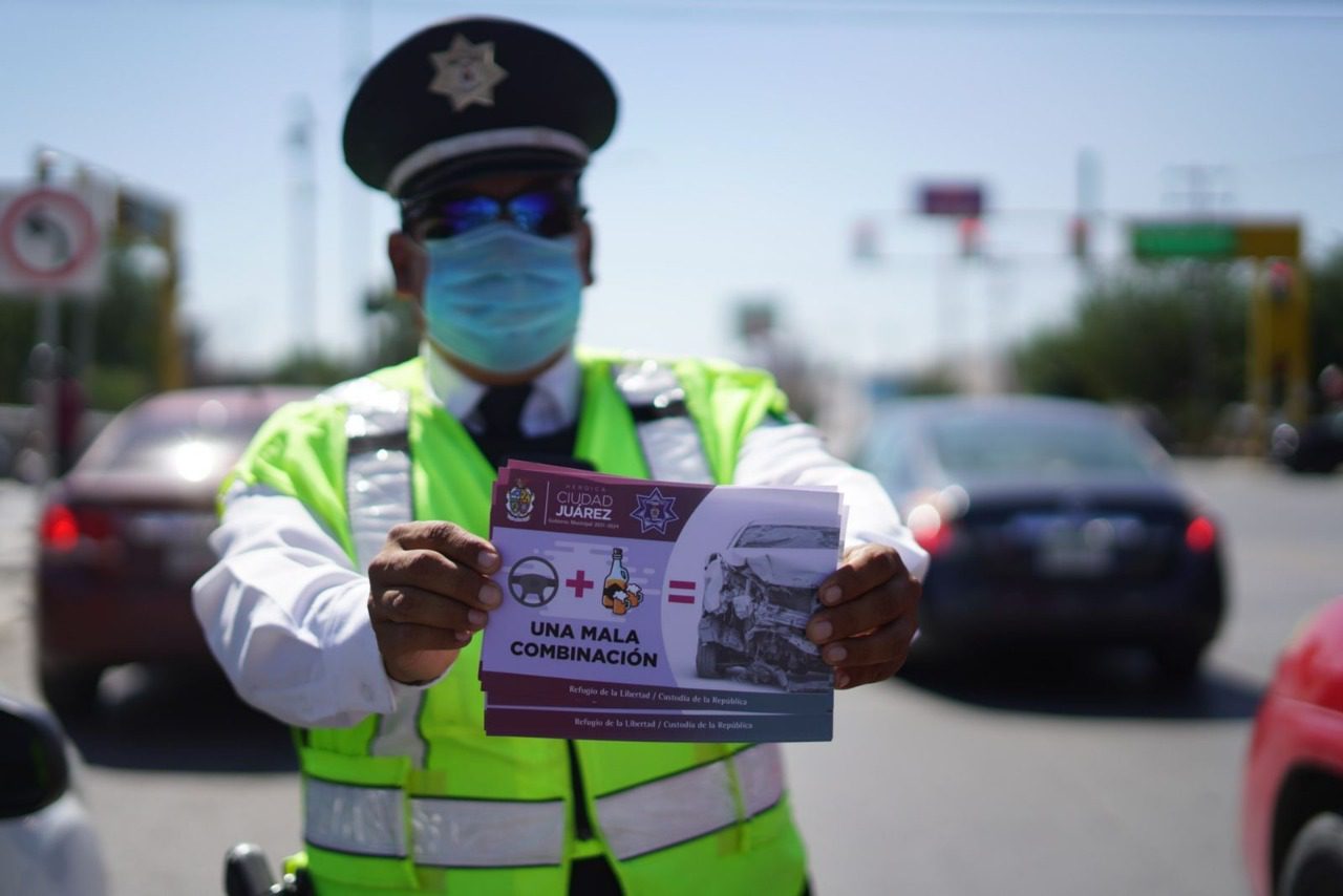 Ingresó Seguridad Vial a 39 ebrios al Cerecito de Ciudad Juárez el fin de semana