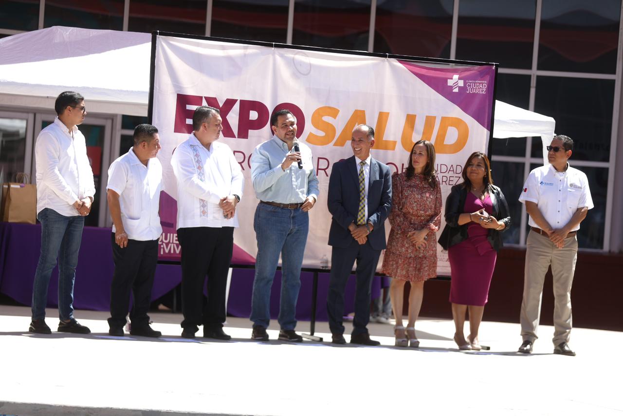 Inaugura Cruz Pérez Cuellar Expo Salud “Quiero vivir sano”