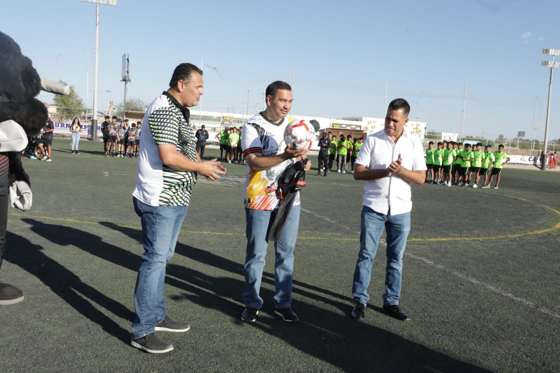 Inaugura Cruz Pérez Cuellar temporada de la Liga de la Tercera División Nacional de Fútbol