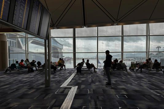 Hong Kong cancela decenas de vuelos ante la llegada de la tormenta tropical Koinu