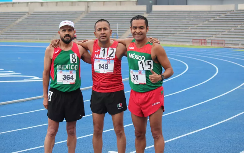 Obtiene agente de la SSPE medalla de oro en Campeonato Regional de Atletismo 2023 en Ciudad Juárez