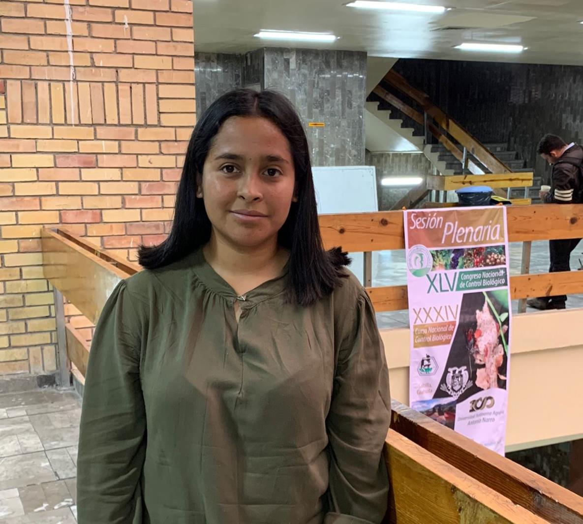 Participa alumna de la UT Tarahumara como ponente en Congreso Nacional de Control Biológico