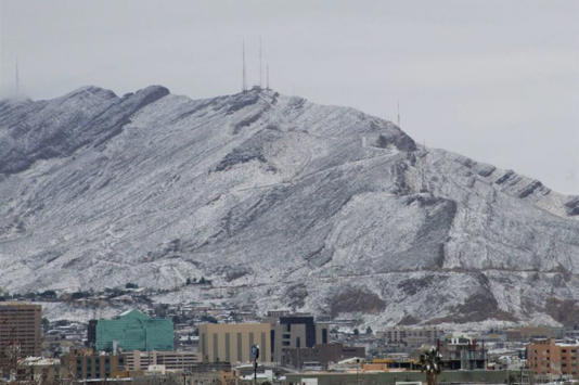 Llega la primera tormenta invernal con caída de nieve en algunos estados