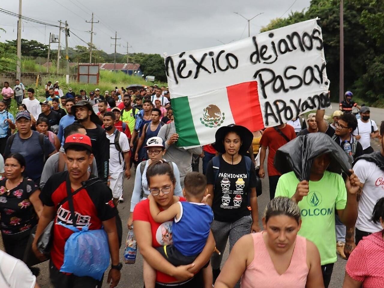 Cruzaron el país 26 mil migrantes en caravanas durante 2024