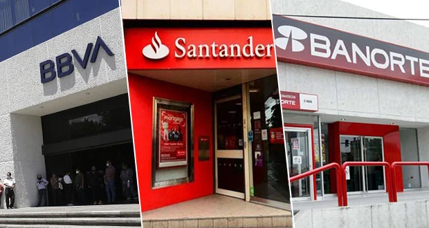 ¿Por qué están ‘desapareciendo’ las sucursales de BBVA, Banorte y Santander?