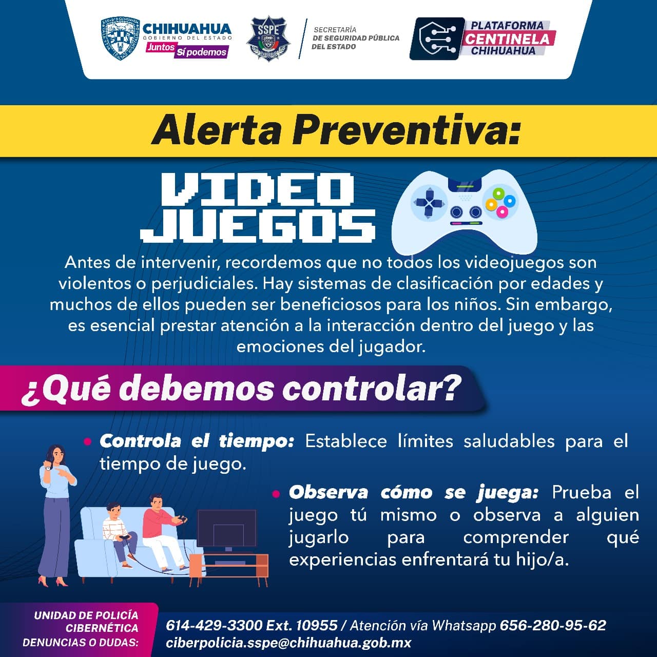 Emiten recomendaciones para el uso responsable de videojuegos