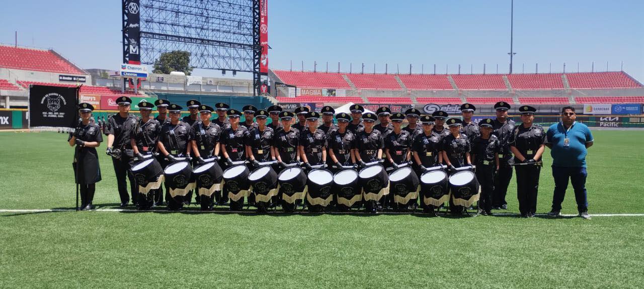 Logra Secundaria Estatal 3067 de Ciudad Juárez segundo lugar en Nacional de Escoltas de Bandera