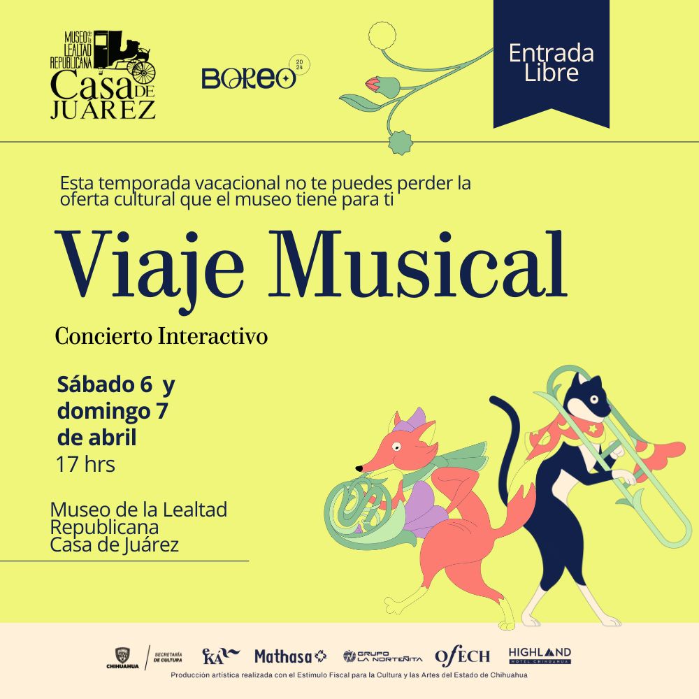Ofrecerá Museo Casa Juárez conciertos didácticos para niñas y niños