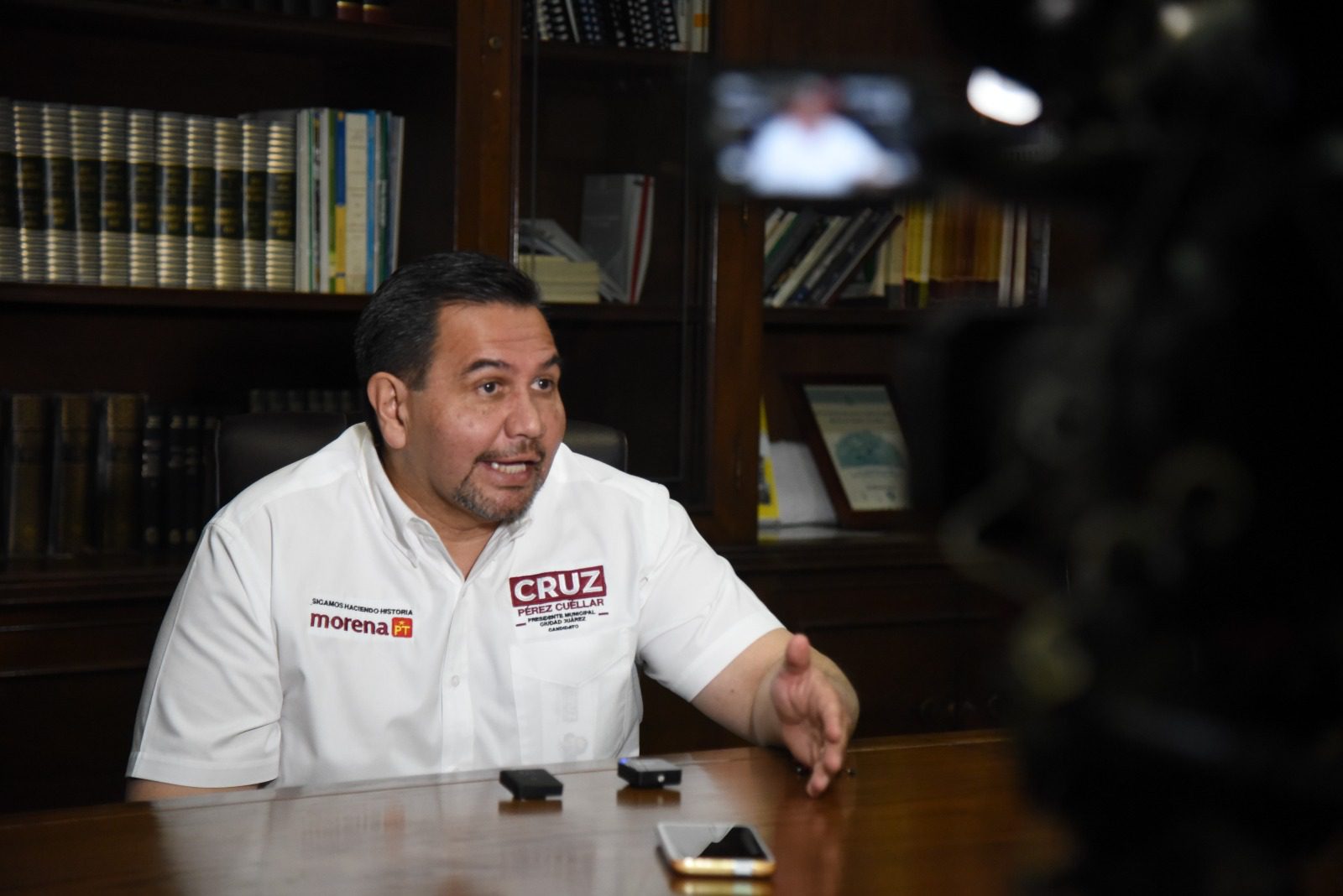 Quiero dar continuidad al gran trabajo que hemos hecho en el Gobierno Municipal: Cruz Pérez Cuéllar