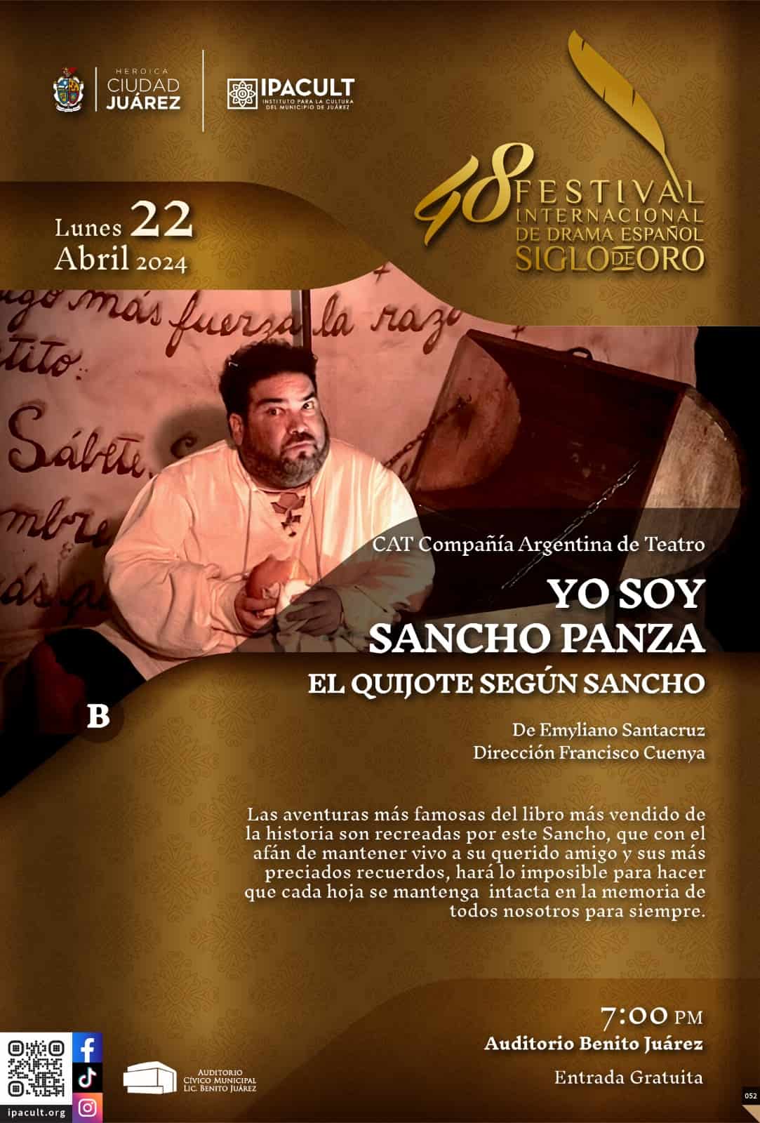 Anuncian la edición 48 del Festival de Drama Español Siglo de Oro