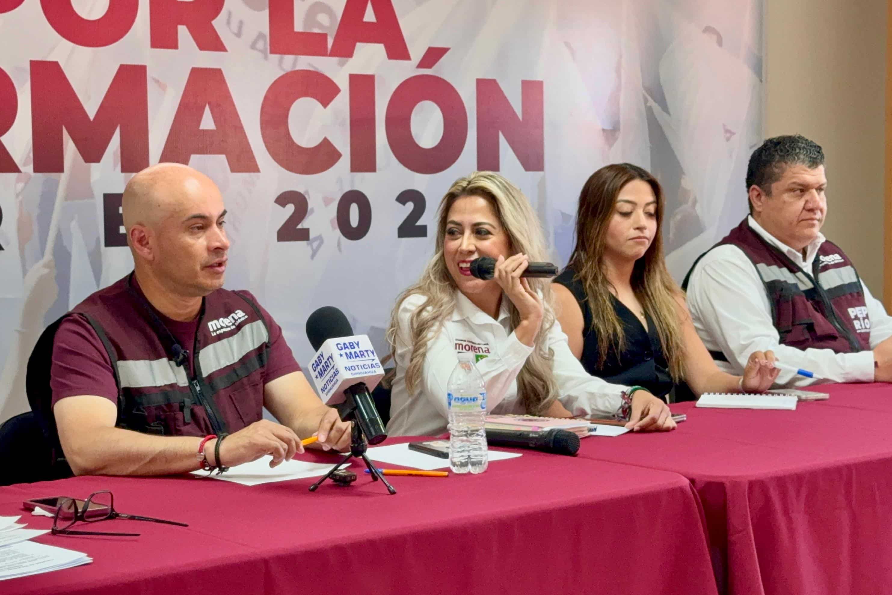 Destaca Adriana Beltrán buen recibimiento para Morena y sus propuestas en el Distrito 06 Federal