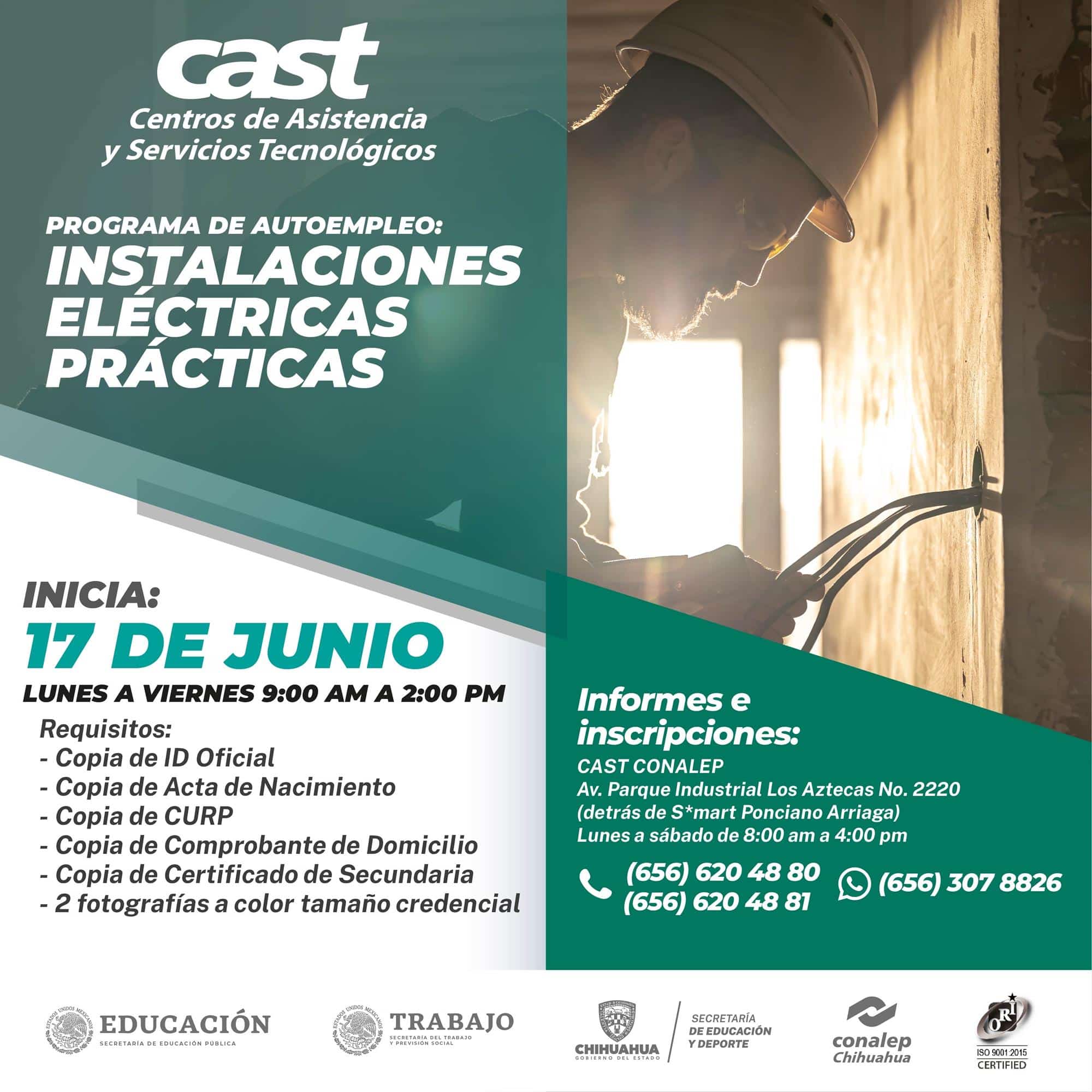 Invitan CAST Conalep y SNE a participar en programa de autoempleo