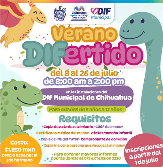 Invitan al “Verano DIFertido 2024”