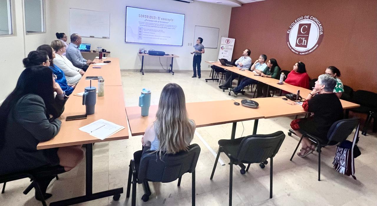 Recibe personal de El Colech charla sobre la Sororidad para crear una cultura de paz