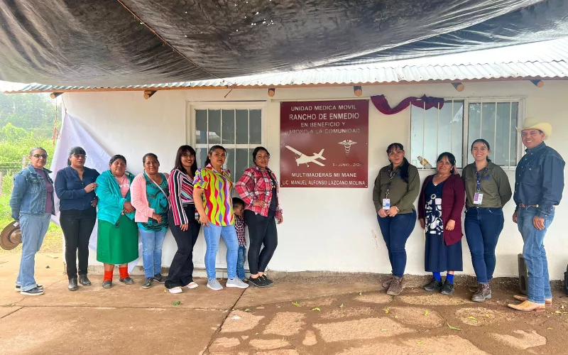 Llevan jornada de salud a Rancho de Enmedio en Guadalupe y Calvo
