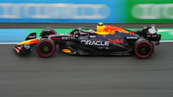 Checo Pérez arrancará quinto en el GP de Países Bajos