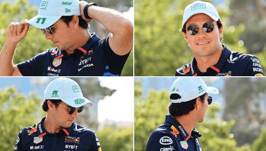 Checo Pérez lanzó nueva gorra para el Gran Premio de México